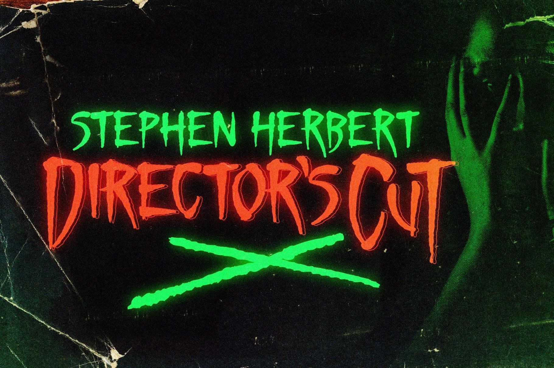 HorrorScope - A Hand-Made Horror Font Foretelling Creepy Tales of Terror!