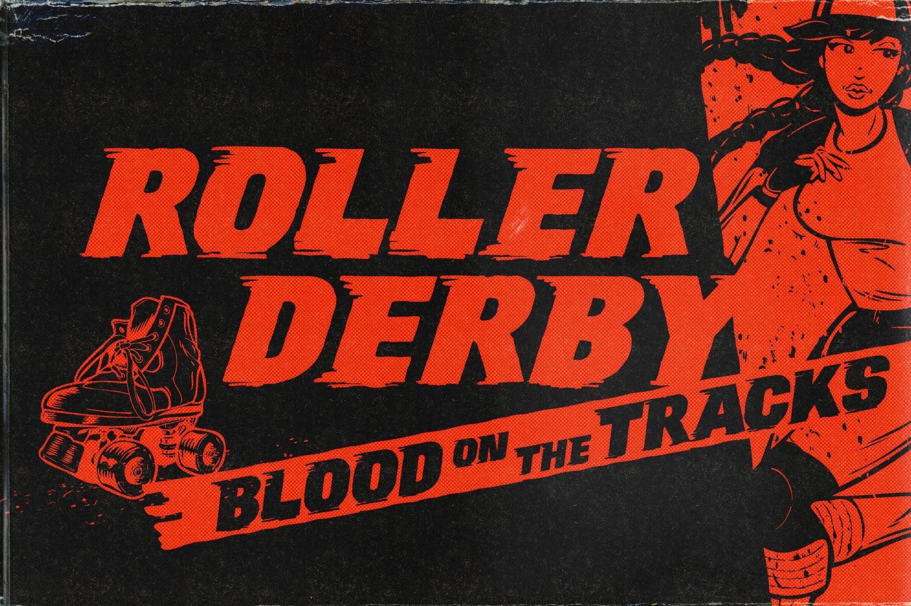 Hot Pursuit: A Hand-Drawn Grindhouse Roller Derby Font