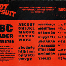 Hot Pursuit: A Hand-Drawn Grindhouse Roller Derby Font