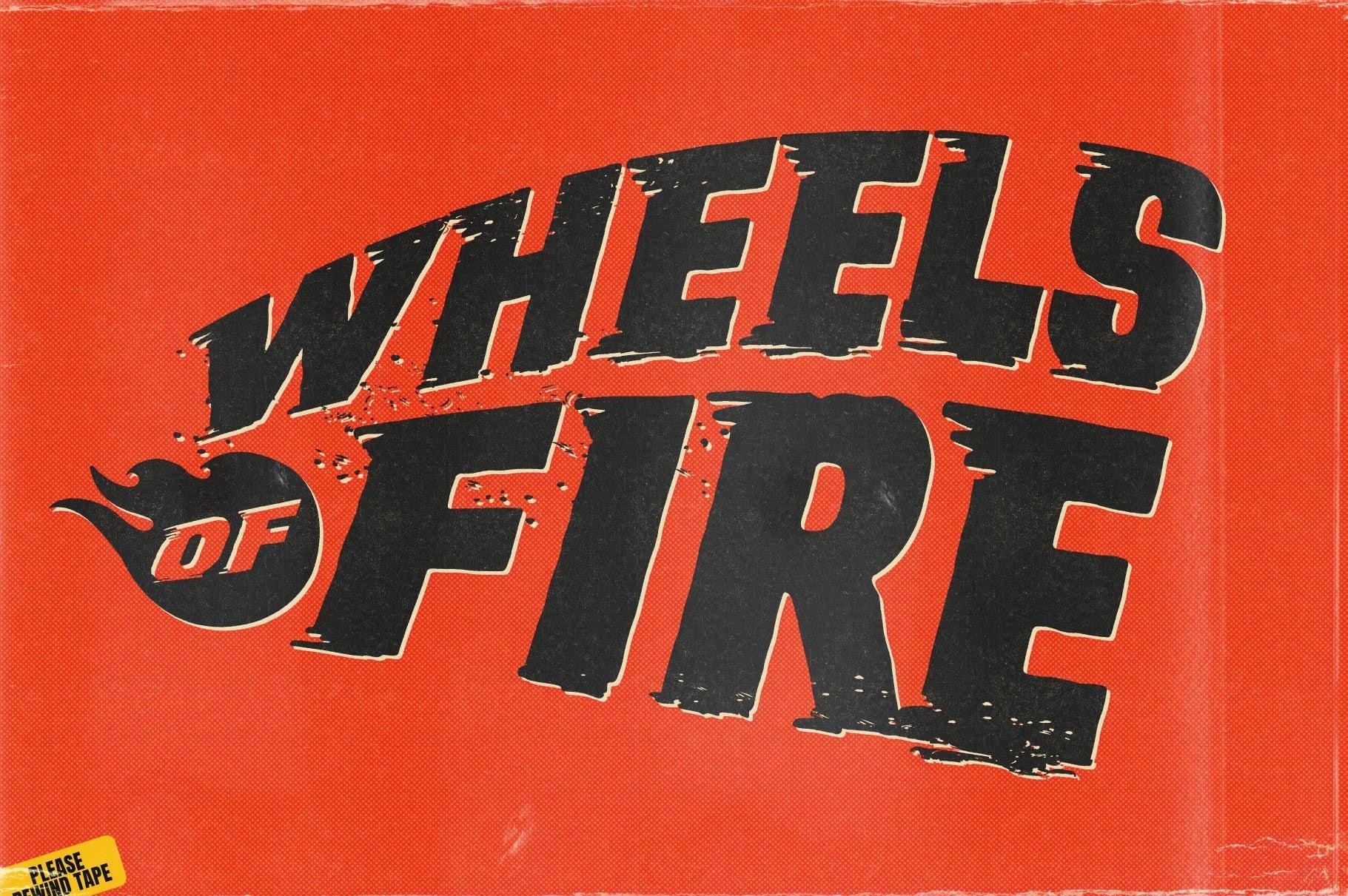 Hot Pursuit: A Hand-Drawn Grindhouse Roller Derby Font