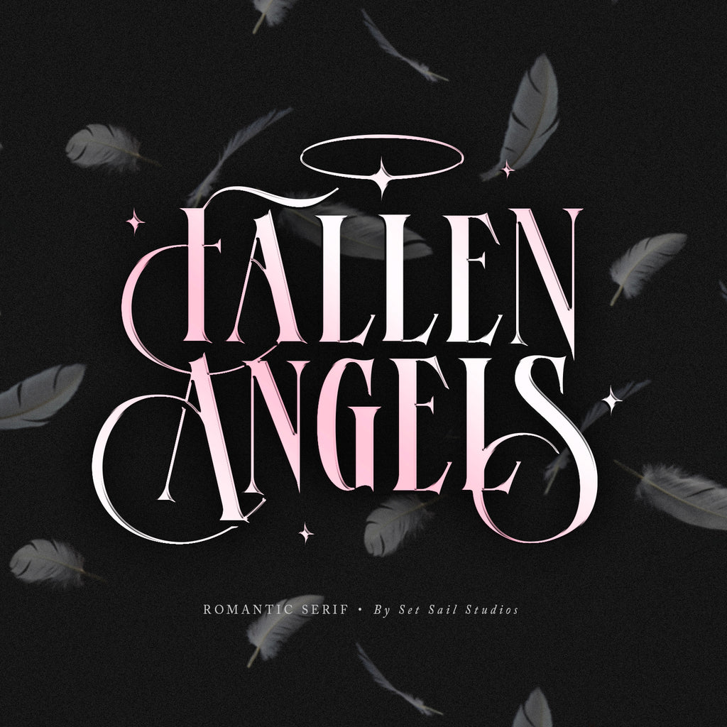 Fallen Angels Serif Font by Set Sail Studios