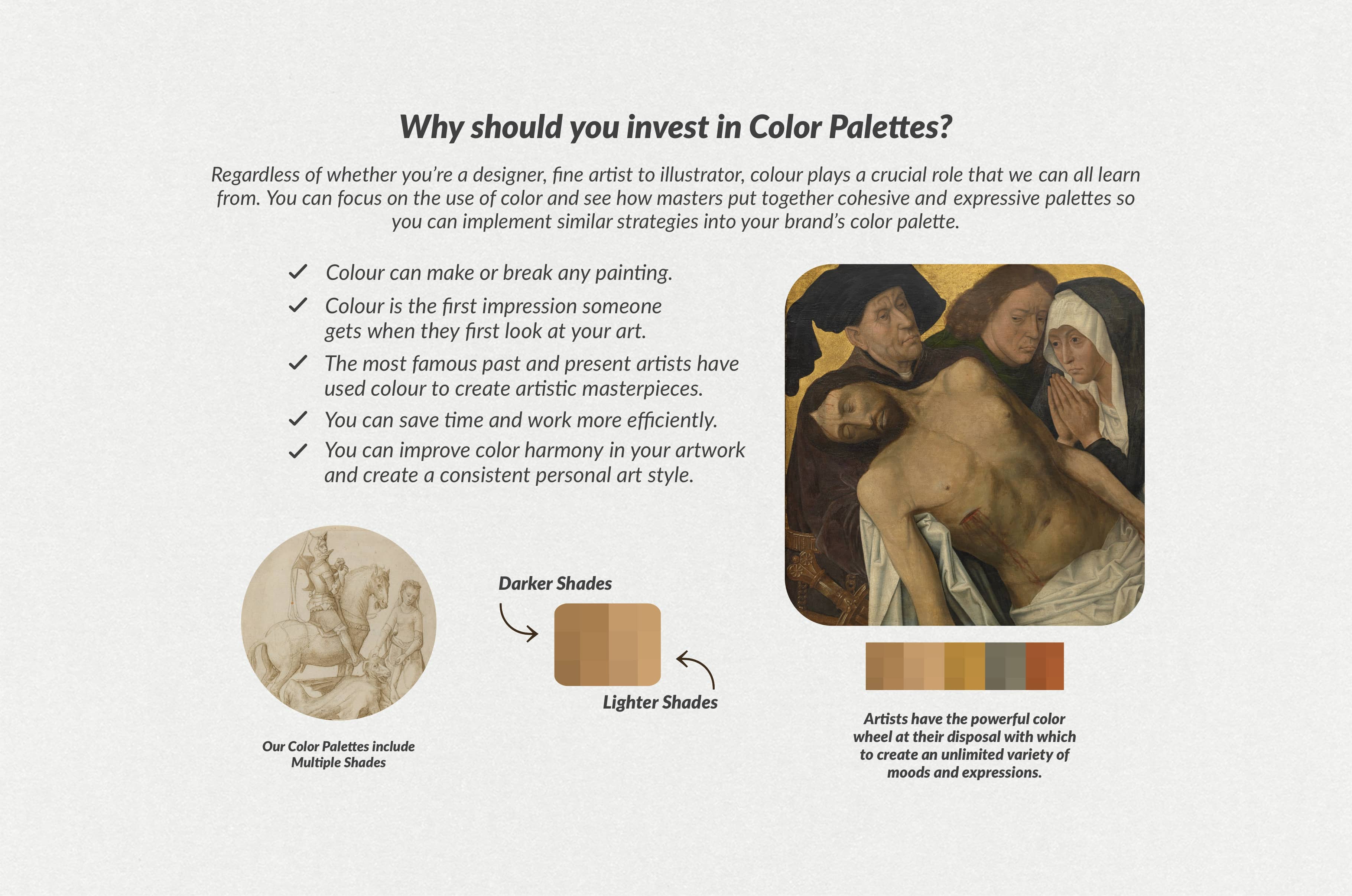 Hugo Van Der Goes Procreate Brushes & Color Palettes