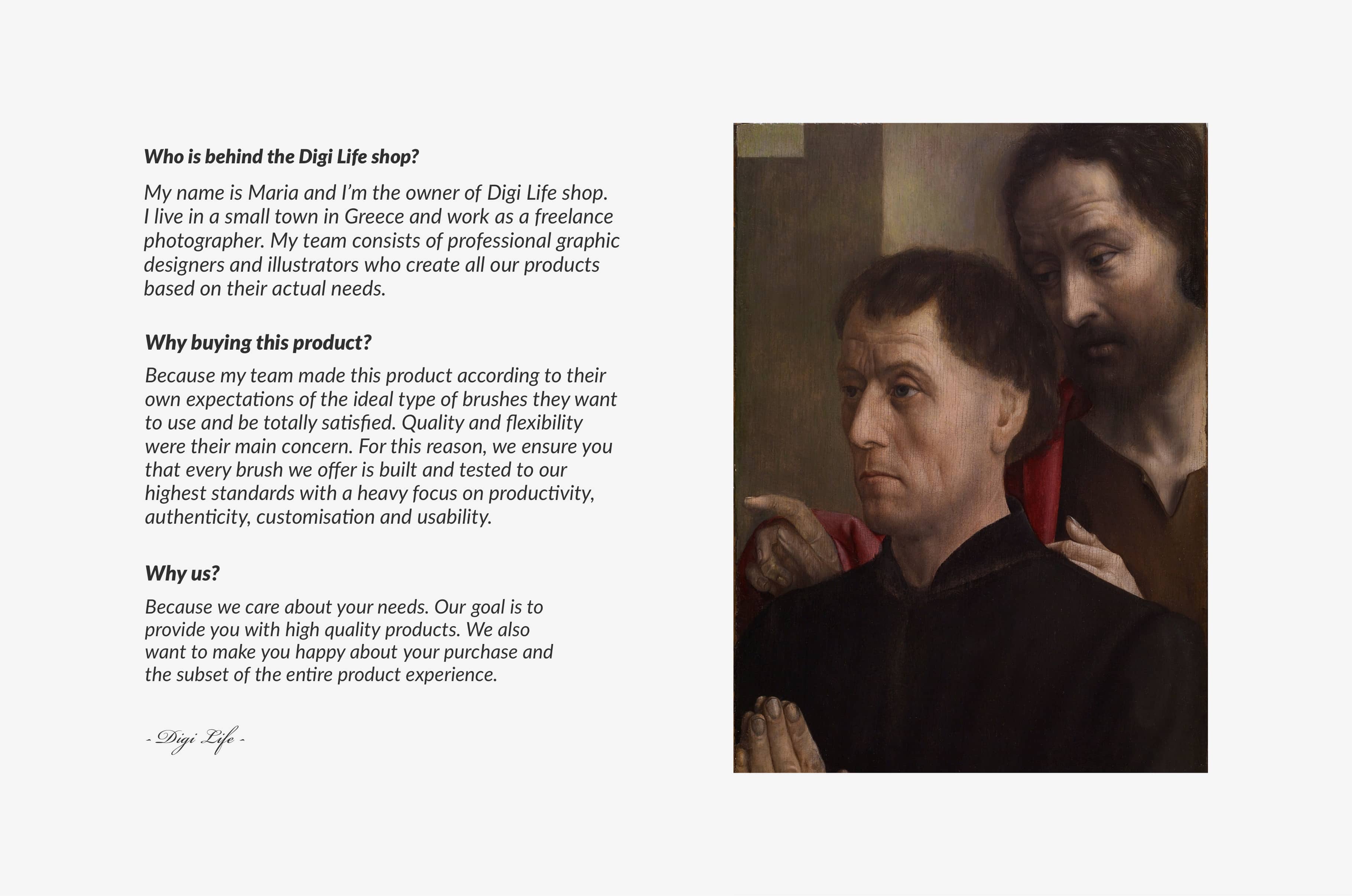 Hugo Van Der Goes Procreate Brushes & Color Palettes