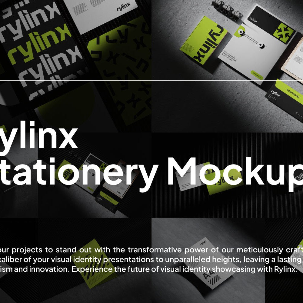Rylinx Stationery Mockups