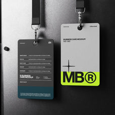 ID Card With Lanyard Mockup by Morrobati, preview 1