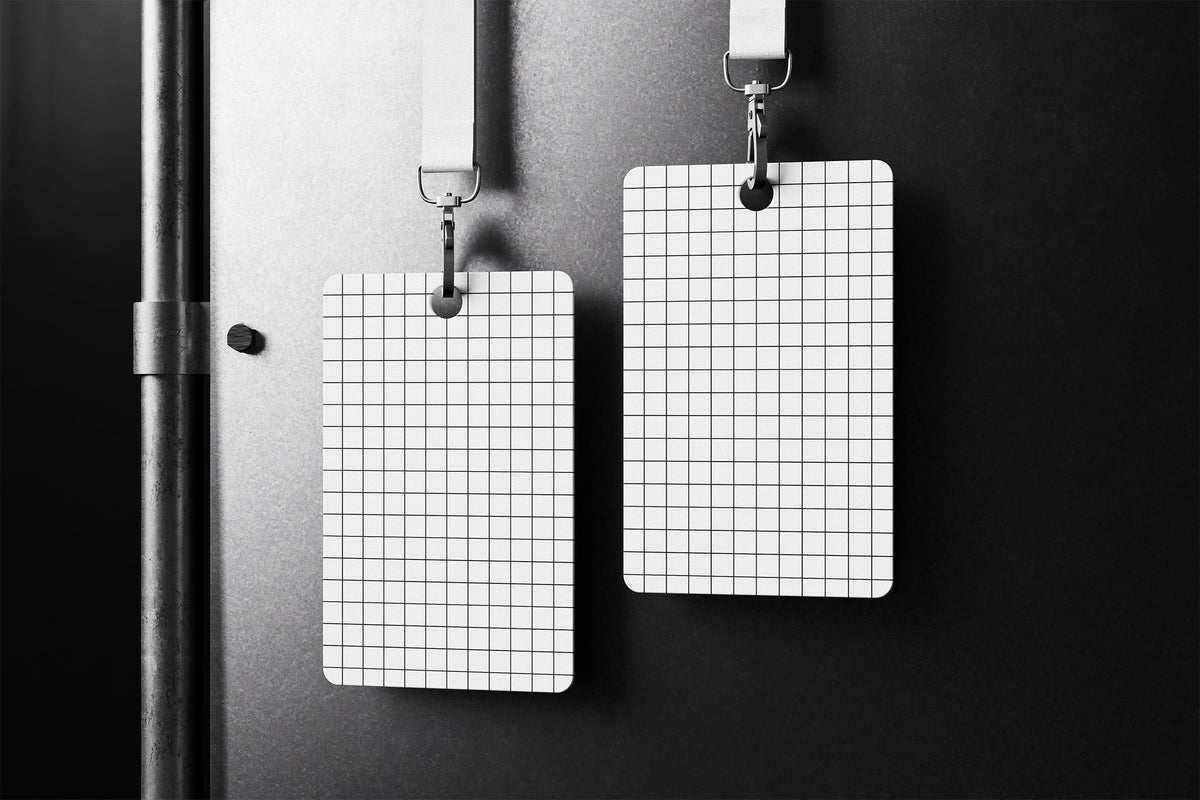 ID Card With Lanyard Mockup by Morrobati, preview 2
