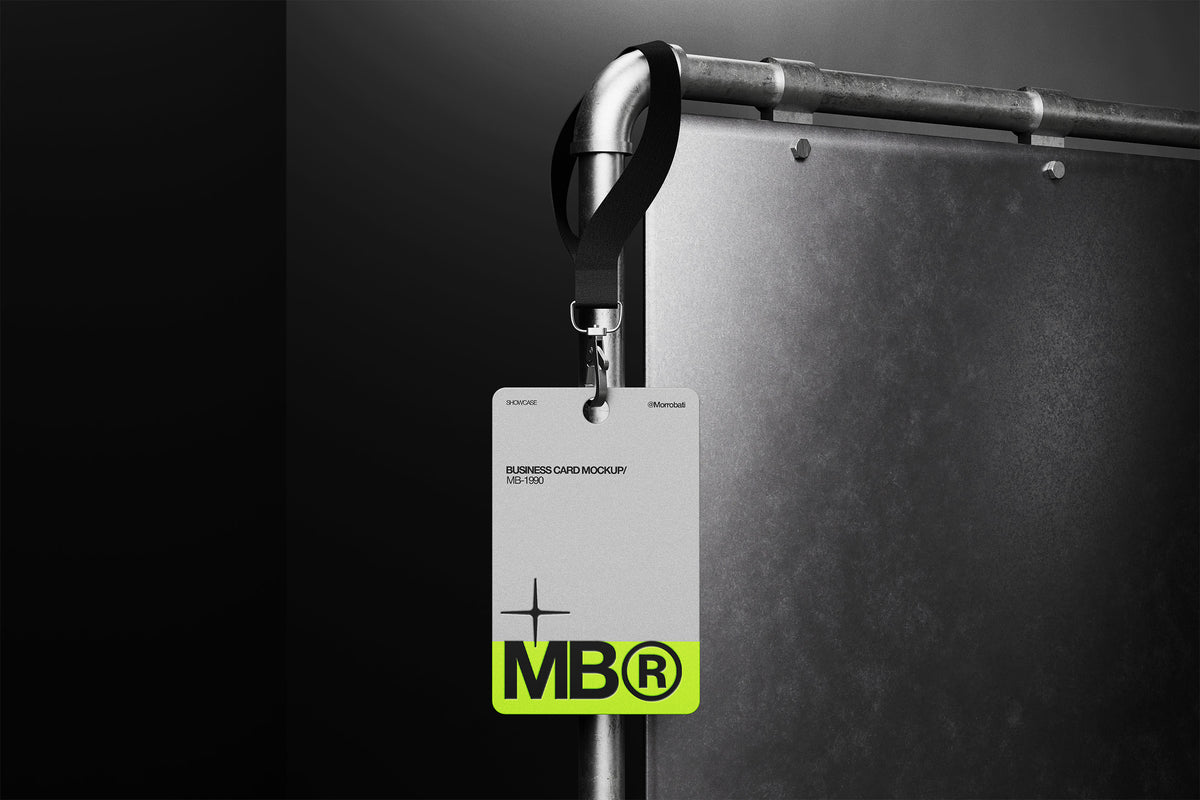 ID Card With Lanyard Mockup by Morrobati, preview 5