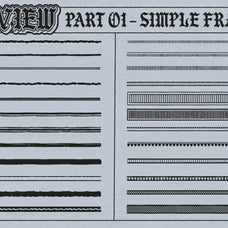 Illustrator Frames Brushes