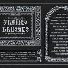 Illustrator Frames Brushes
