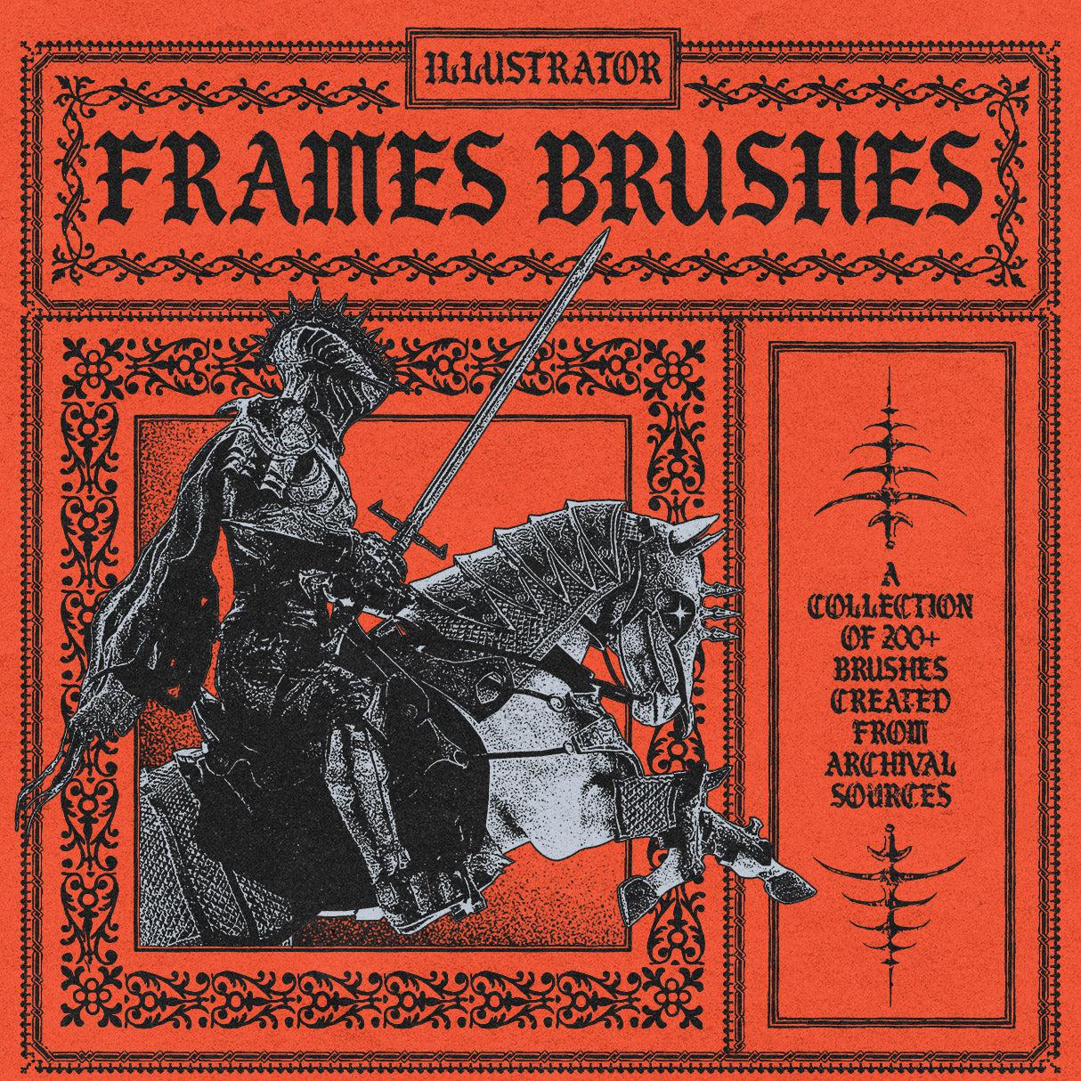 Illustrator Frames Brushes