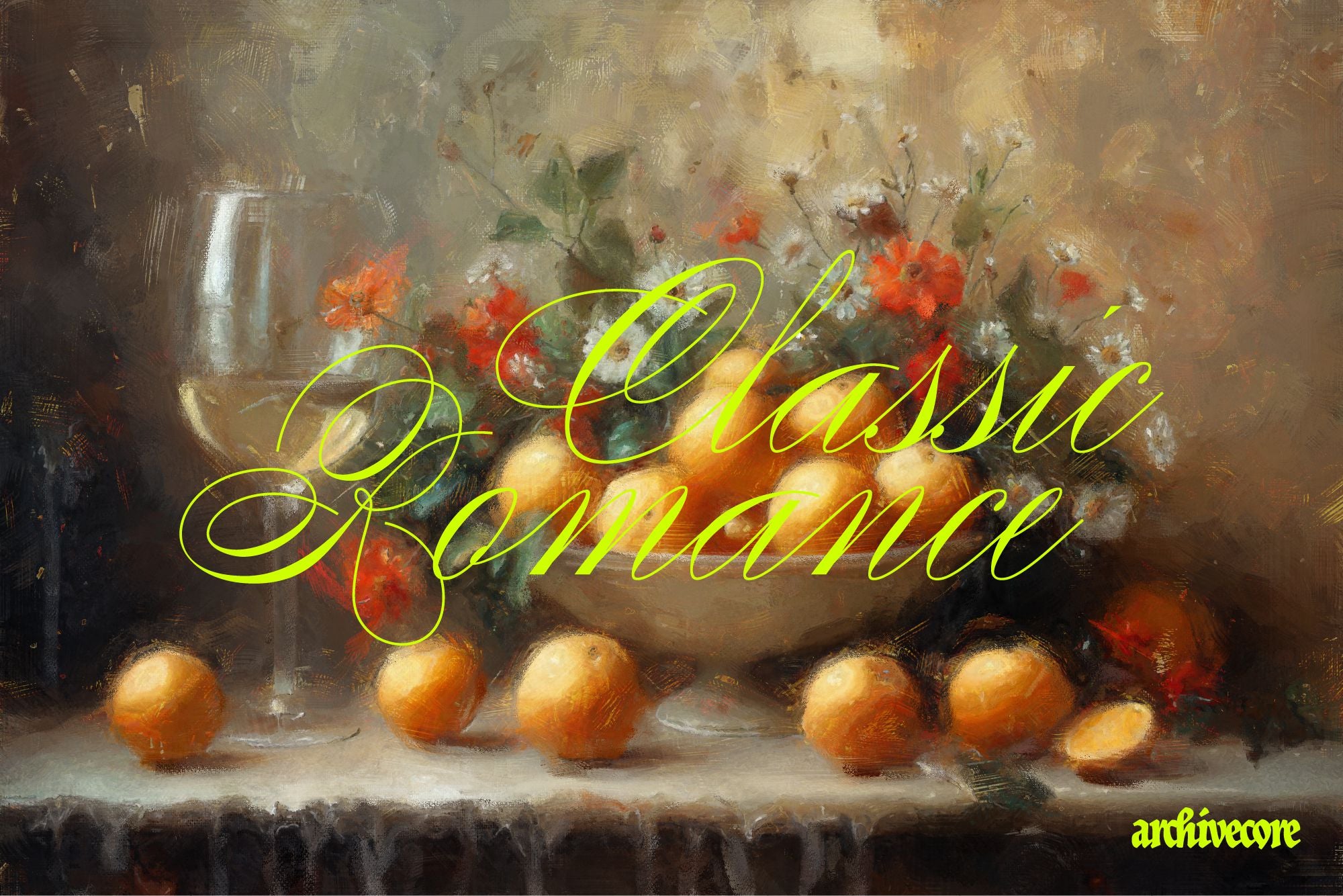 IMPRESSIONIST Still Life Backgrounds