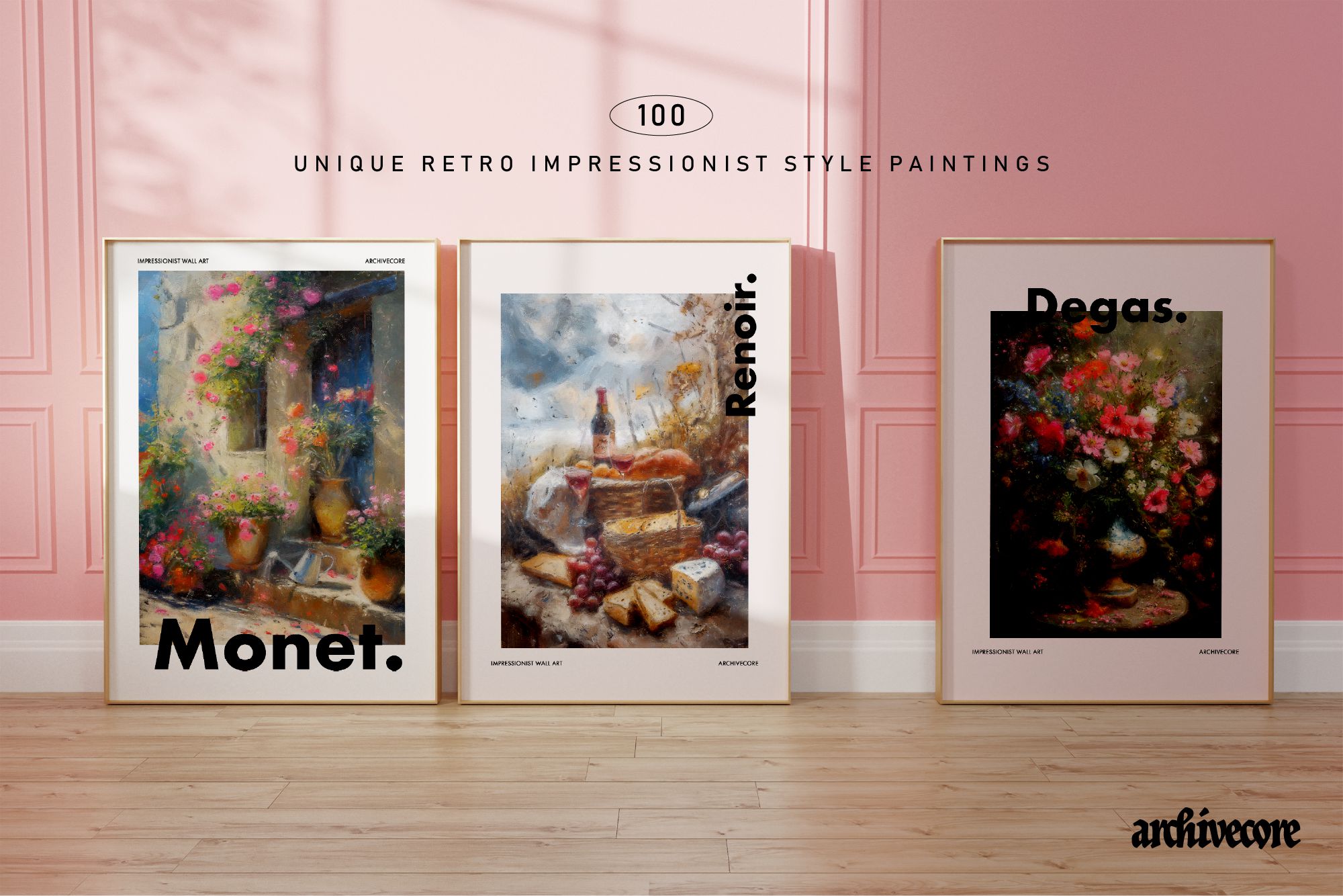 IMPRESSIONIST Still Life Backgrounds