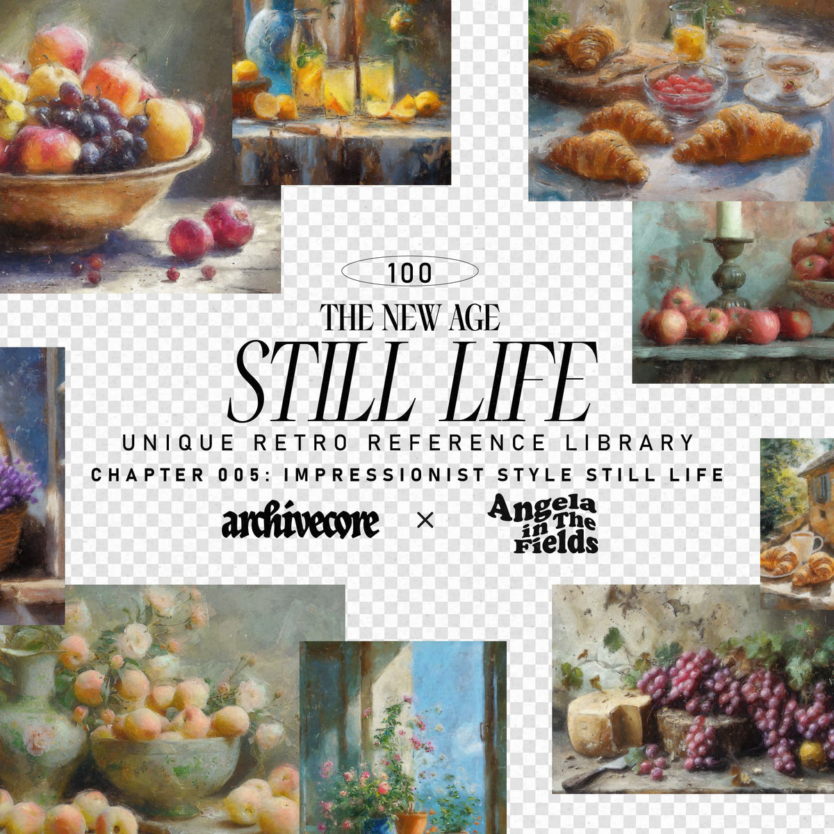 IMPRESSIONIST Still Life Backgrounds by angelainthefields