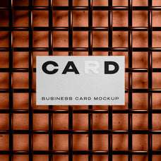 Industrial Business Card Mockup