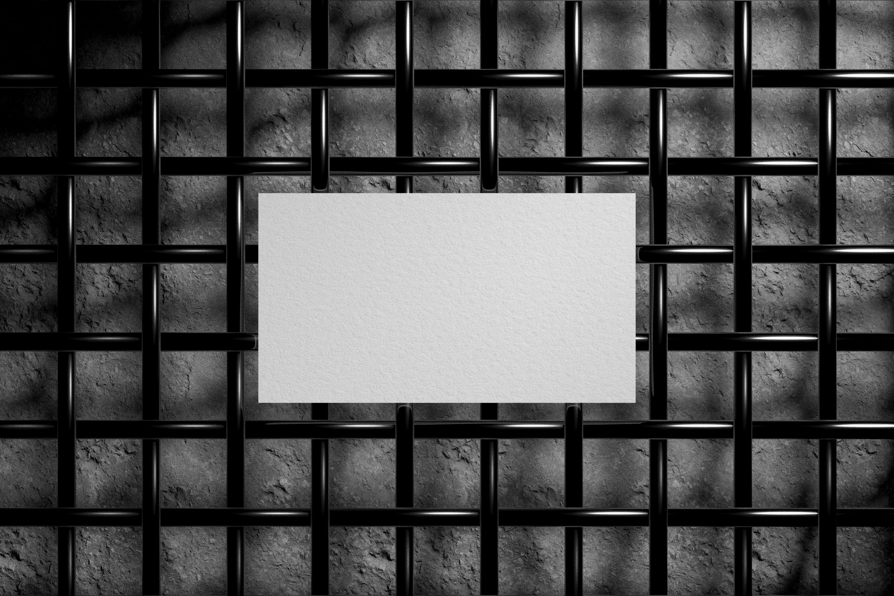 Industrial Business Card Mockup