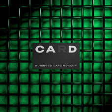 Industrial Business Card Mockup