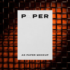 Industrial Paper Card Mockup