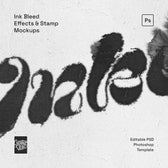 Ink Bleed Effects & Stamp Mockups