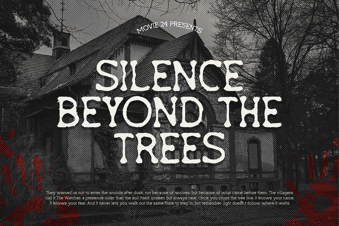 Inkfolk Gothic Horror Serif Font by Vadova Studio, preview 5