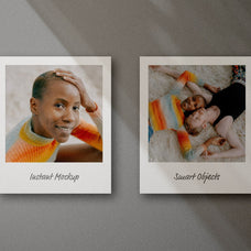 Instant Polaroid Frame Mockups Collection