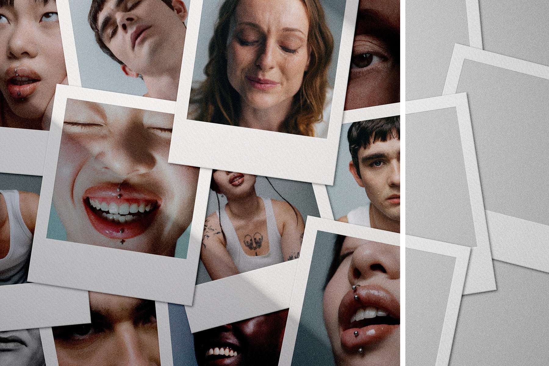 Instant Polaroid Frame Mockups Collection