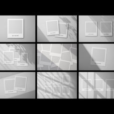 Instant Polaroid Frame Mockups Collection