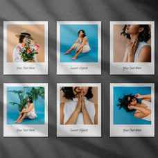 Instant Polaroid Frame Mockups Collection