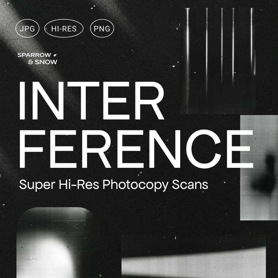 Interference - Hi-Res Photocopy Scan