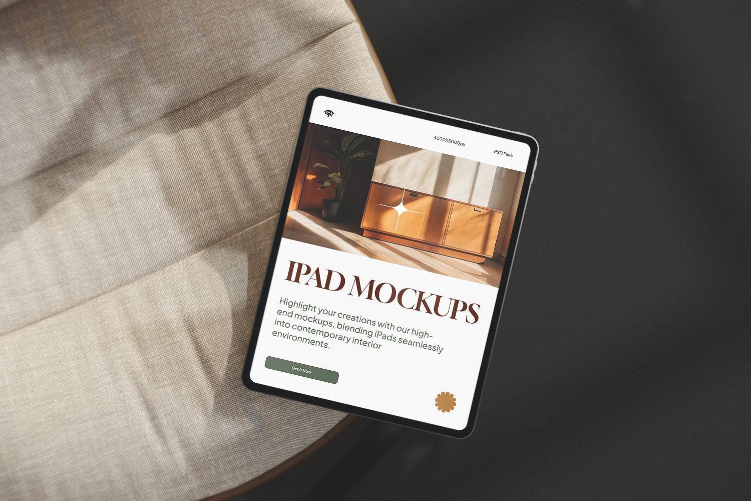 Interior iPad Mockups