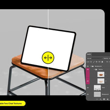 iPad in The Chair Mockups