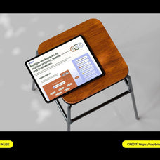 iPad in The Chair Mockups