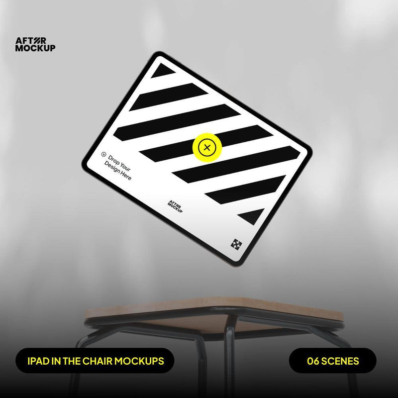 iPad in The Chair Mockups