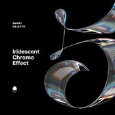 Iridescent Chrome Logo Mockup