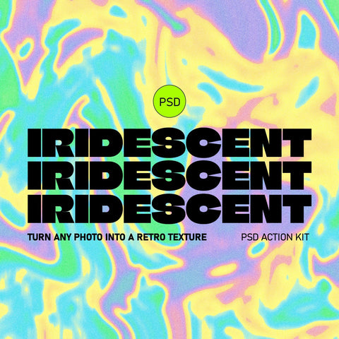 Iridescent Texture Action Kit