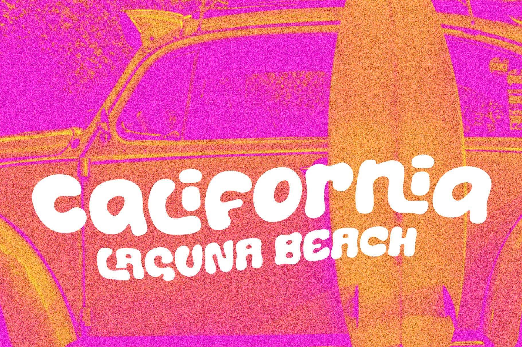 Island Life - A Surf Font