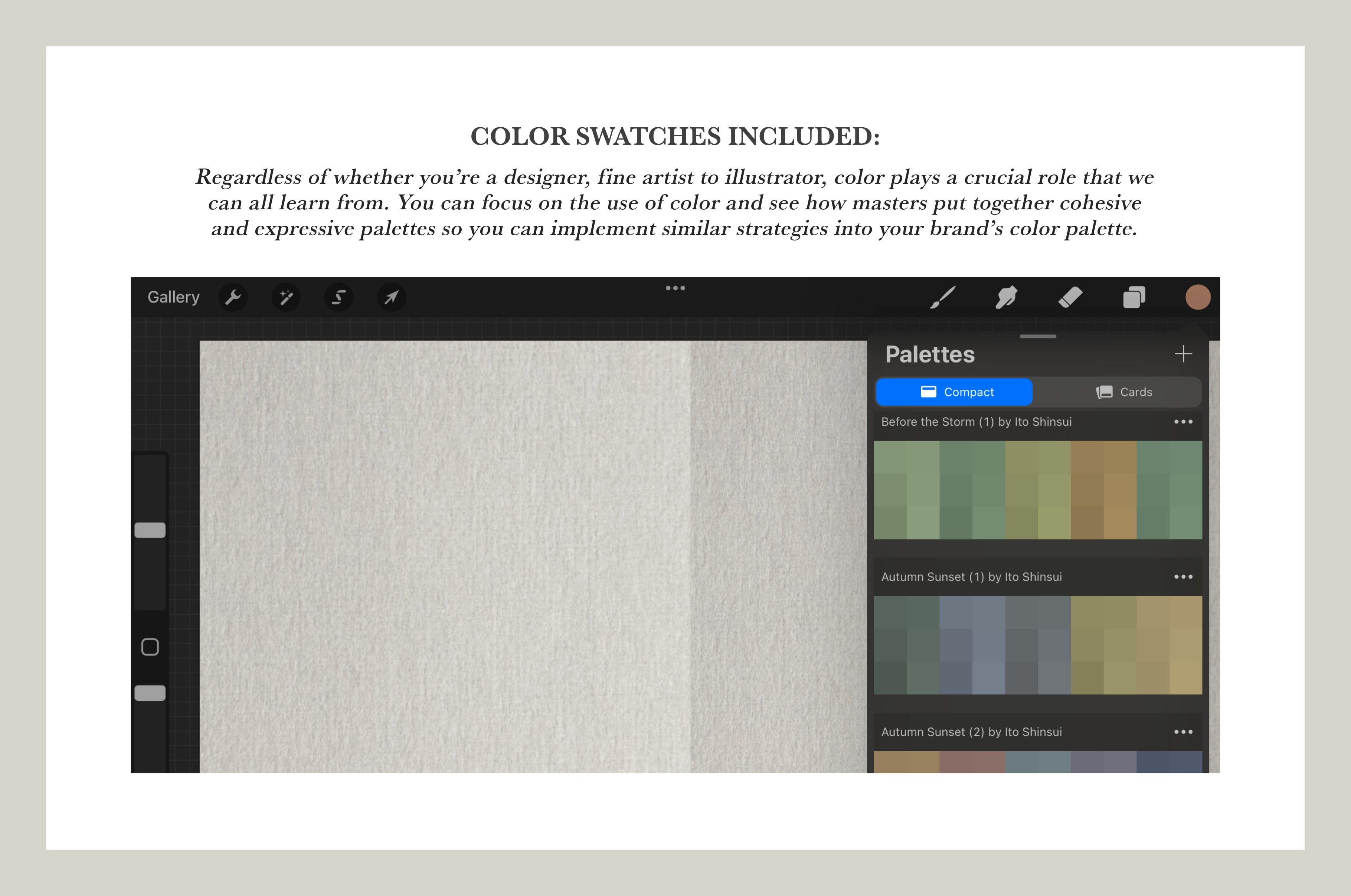 Ito Shinsui Procreate Kit