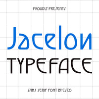 Jacelon – Art Deco Sans