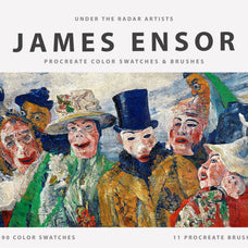 James Ensor Procreate Kit