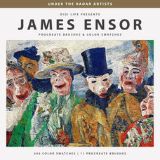 James Ensor Procreate Kit