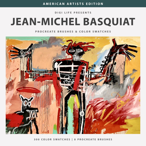 Jean-Michel Basquiat Procreate Kit