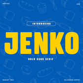 Jenko - Bold Sans Serif