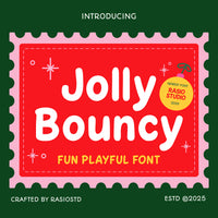 Jolly Bouncy Fun Playful Font