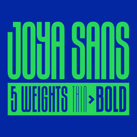 Joya Sans V2 - Condensed Font Family