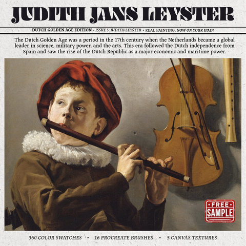 Judith Leyster Procreate Kit (Free Download)
