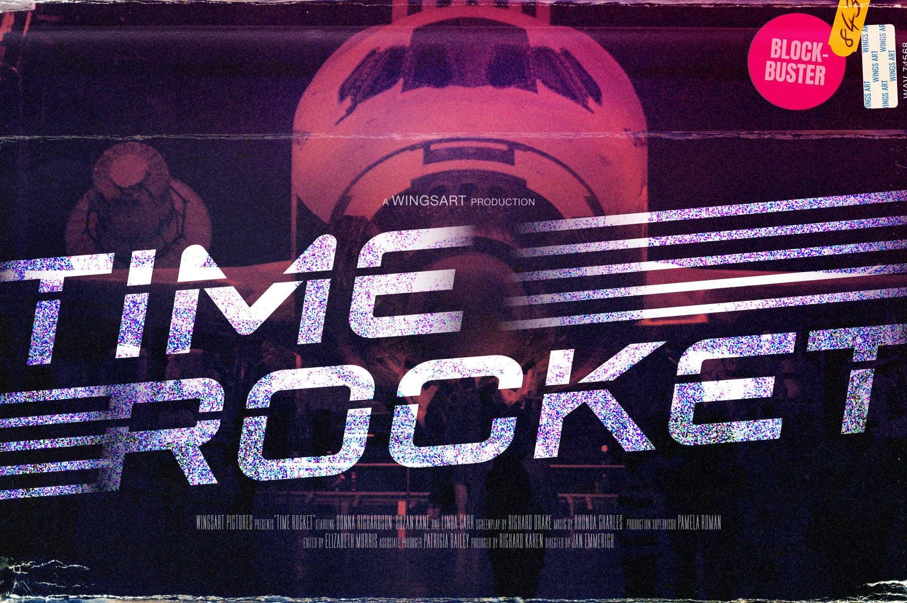 Jupiter Mission: A Science-Fiction Font