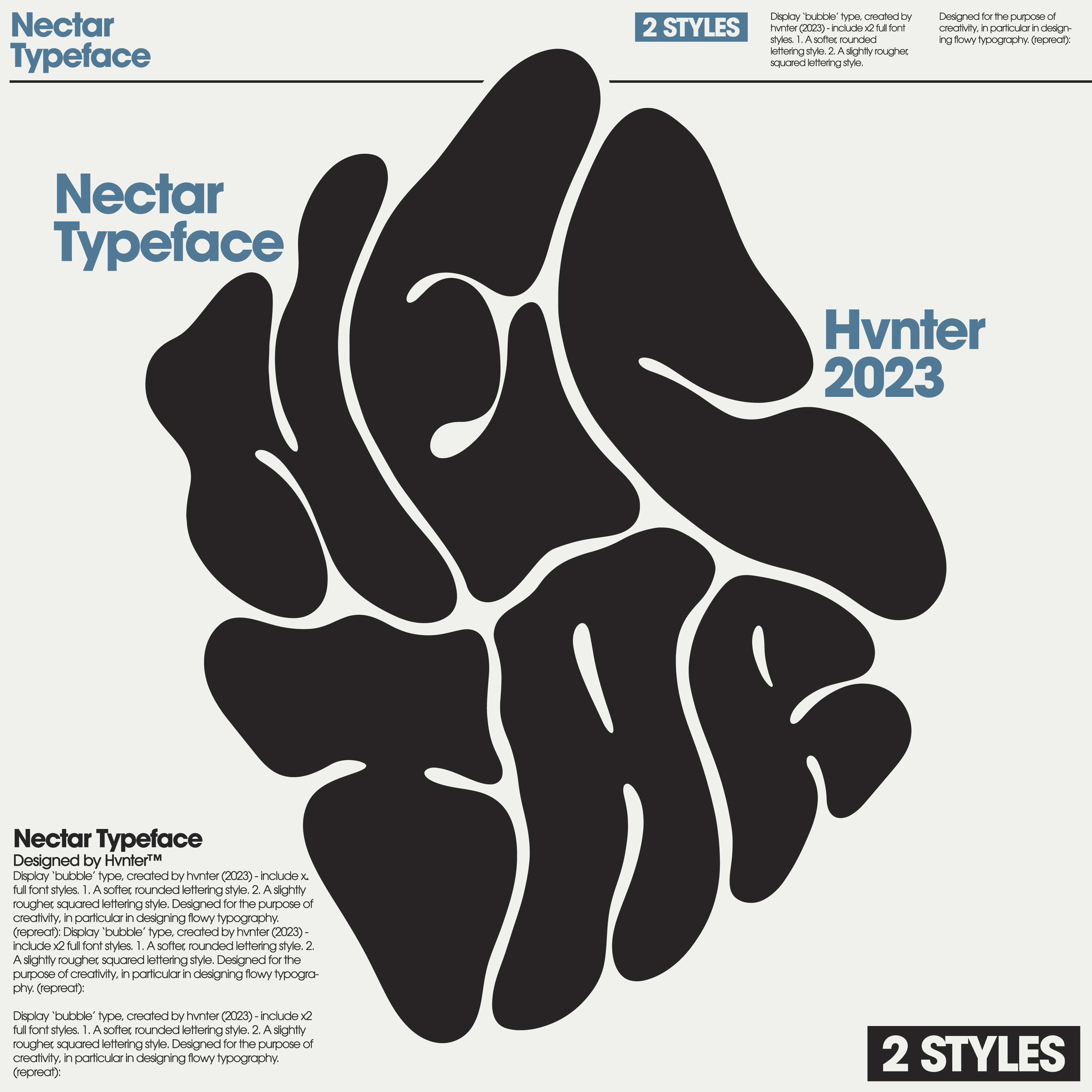 Nectar Typeface