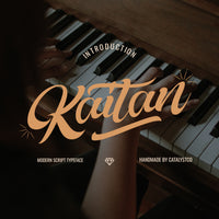 Kaitan Modern Script Typeface Font