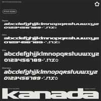 Kanada Typeface