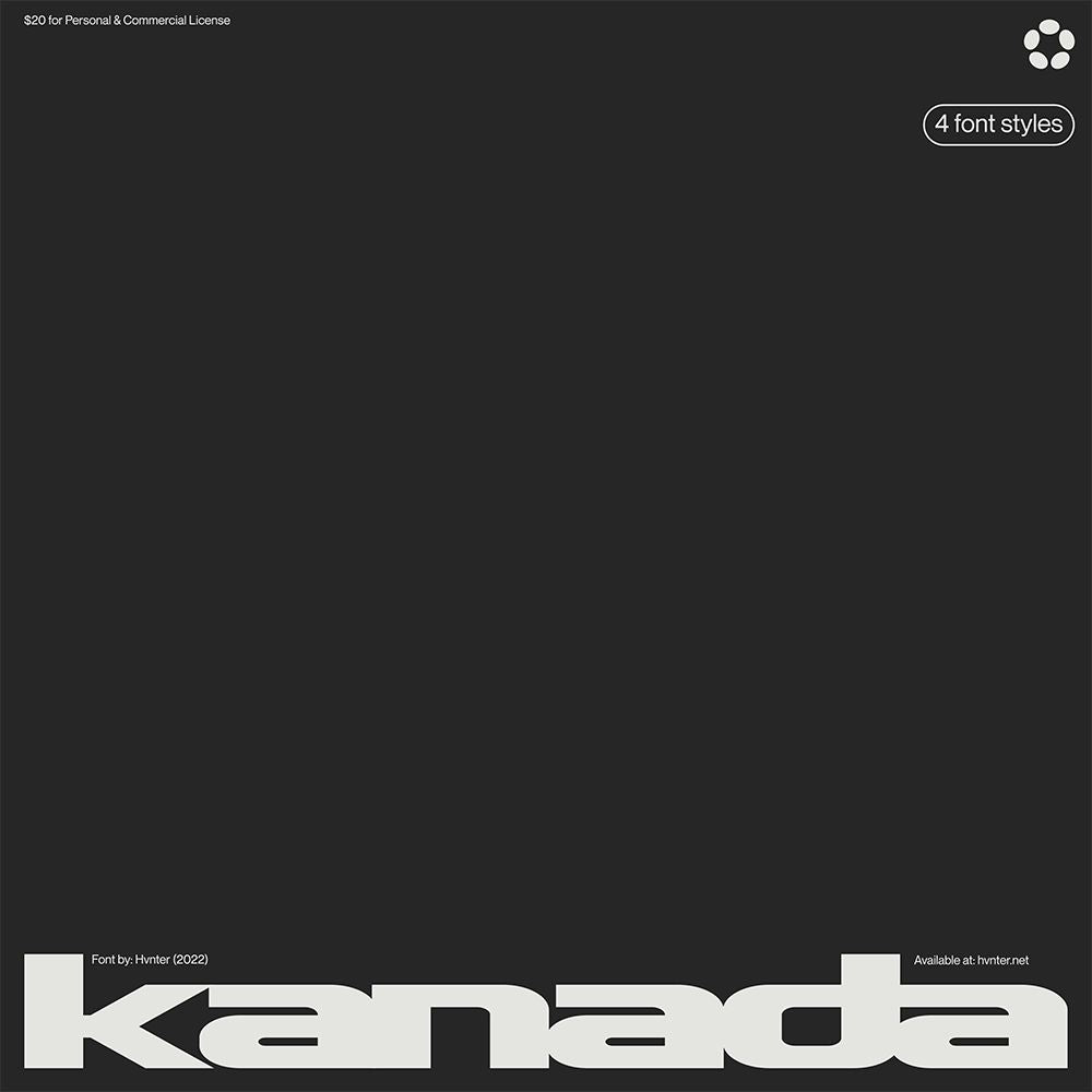 Kanada Typeface