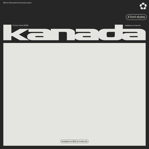 Kanada Typeface
